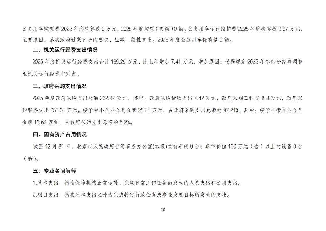 北京市人民政府台湾事务办公室(本级)2025年度单位决算.pdf_page_10
