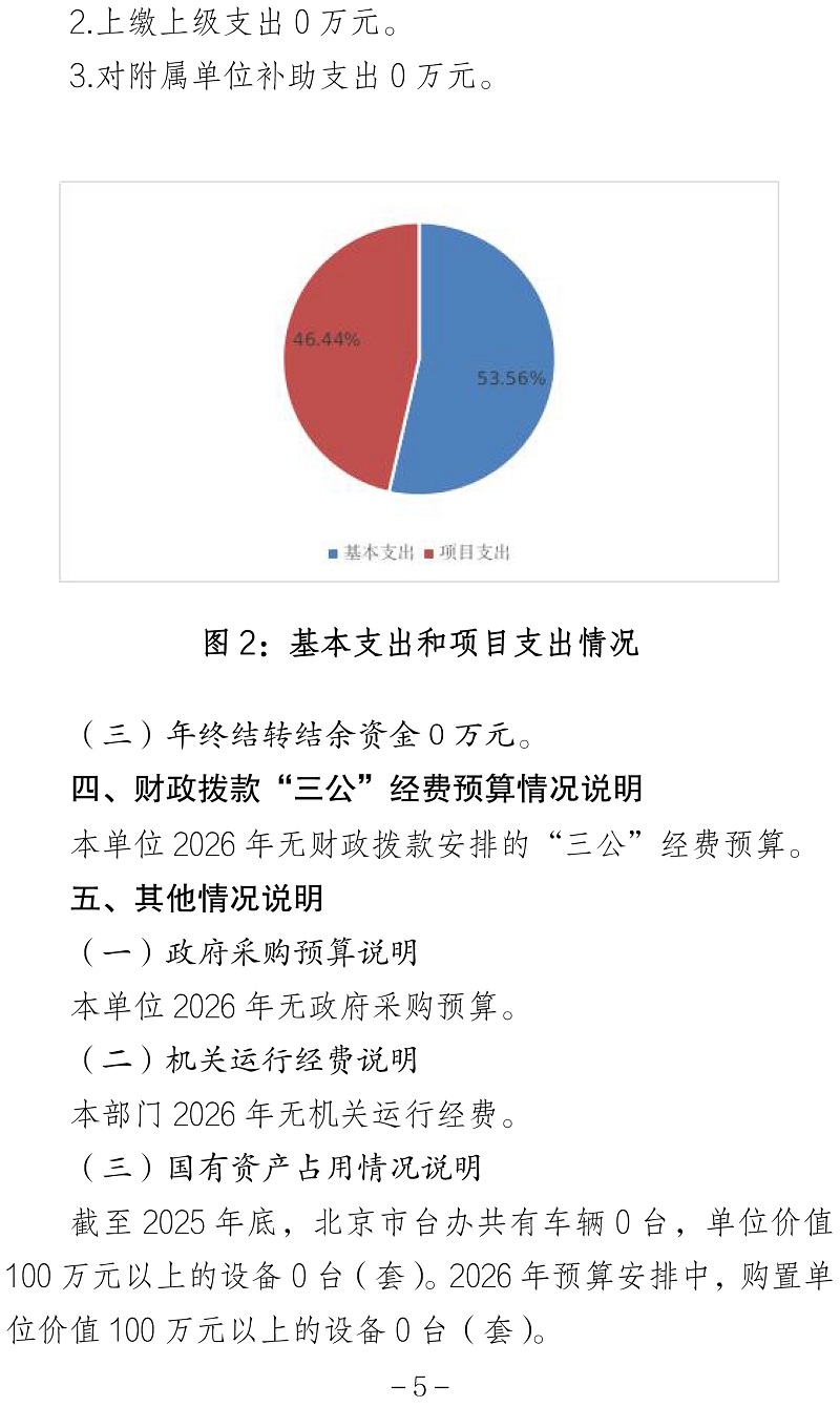 北京市人民政府台湾事务办公室融媒体中心2026年度部门预算信息公开-7 (6)